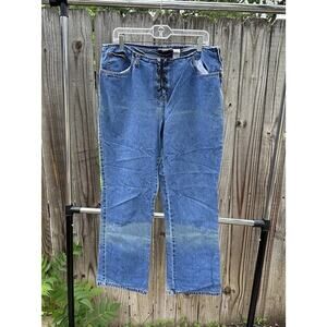 Vintage Bill Blass Lace Closure Jeans | Y2K | Size 14